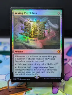 MTG Baldur's Gate- Vexing Puzzlebox 343 Foil - Image 1