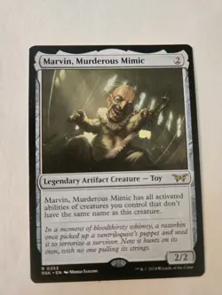 Marvin, Murderous Mimic Duskmourn: House of Horror Regular - Image 1