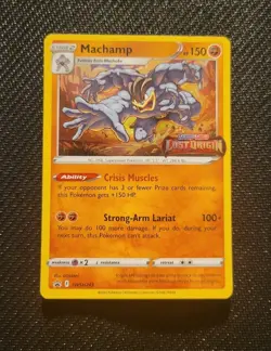 Machamp - SWSH243 - Black Star Prerelease Promo - Lost Origin - Pokemon TCG - Image 1