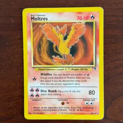 Moltres 30/110 Non Holo Rare Legendary Collection Pokemon Card - Image 1