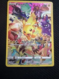 Pokemon Pikachu Full Art Holo Basic Card 160/159 70 HP 2023 Pokemon TCG - Image 1