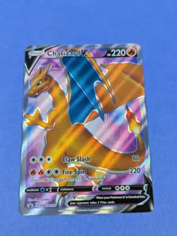 Charizard V - SWSH050 - Rare Holo Sword & Shield Promos - Pokemon - NM - Image 1