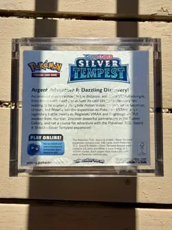 Pokemon Sword & Shield Silver Tempest Booster Box w/ acrylic case 820650860911 - Image 2
