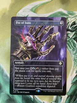 Fist of Suns (Borderless) Commander: the Lost Caverns of Ixalan Regular - Image 1
