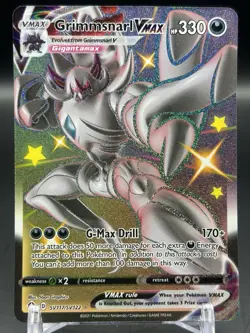 Pokemon TCG Grimmsnarl VMAX SV117/SV122 Shining Fates: Shiny Vault Holo - Image 1