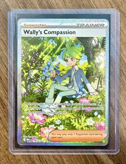 POKEMON Me01: Mega Evolution Wally's Compassion 186/132 SIR Holo - Image 1