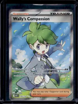 2025 Pokemon Mega Evolution Wally's Compassion Ultra Rare #176/132 - Image 1