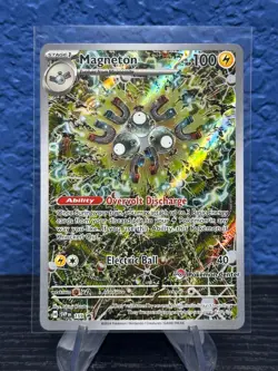 Magneton 159 Pokemon Center Stamped Surging Sparks Black Star Promo NM - Image 1