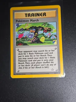 Pokemon March 102/111 Pokemon Card Neo Genesis Common WOTC MP - Image 1