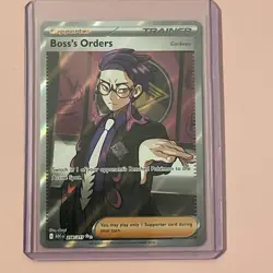 Boss’s Orders 256/217 Ultra Rare Full Art Pokemon TCG Ascended Heroes - Image 1