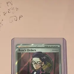 Boss’s Orders 256/217 Ultra Rare Full Art Pokemon TCG Ascended Heroes - Image 2
