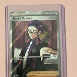 Boss’s Orders 256/217 Ultra Rare Full Art Pokemon TCG Ascended Heroes - Image 4