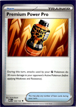 Premium Power Pro - 124/132 - Pokemon Mega Evolution - Image 1