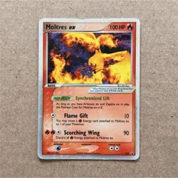Pokemon Moltres ex 031 Nintendo (2005) Black Star Promo MP (Medium Play) - Image 1