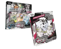Sams Club Pokemon White Flare Binder Collection and Poster Collection - Image 1