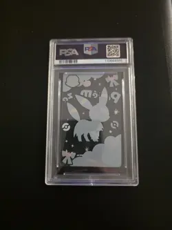 2024 Pokemon Center Pokemaze UMBREON Halloween CP Clear Card PSA 6 - Image 2