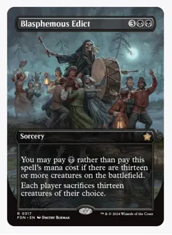 Blasphemous Edict (Borderless) Foundations Regular - Image 1