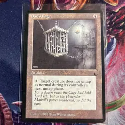 Barl's Cage The Dark Magic the Gathering MTG - Image 1