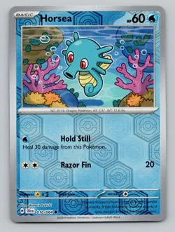 Reverse Holo Horsea - 010/064 Common SV: Shrouded Fable Pokemon - Image 1