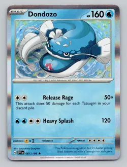 Holo Gyarados 043/193 Rare SV02: Paldea Evolved Pokemon - Image 1