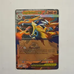Mega Charizard Y EX 030 MEP Promo Full Art Foil Fire Type Pokemon TCG - Image 1