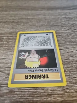 1st EDITION Lt Surge's Secret Plan Gym Challenge 107/132 rare NM - Image 4