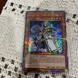 *** ALEISTER THE INVOKER *** QUARTER CENTURY SECRET RARE RA04-EN278 YUGIOH! - Image 1