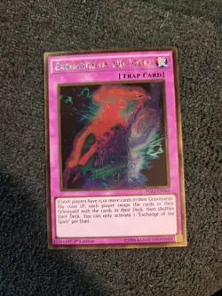 Exchange Of The Spirit PGL2-EN066 Gold Rare 1st Edition Yugioh - Image 1