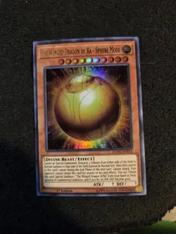 The Winged Dragon of Ra-Sphere Mode - DUPO-EN045 - Ultra Rare 1st Ed Yugioh - Image 1