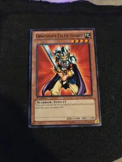 Yu-Gi-Oh! TCG Obnoxious Celtic Guard LCYW-EN036 1st Edition - Image 1