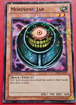 1x Yu-Gi-Oh! Morphing Jar - BP01-EN173 - Starfoil Rare - 1st Edition - NM - Image 1