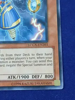 Thunder King Rai-Oh LCGX-EN203 Legendary Collection2 1st Edition NM - Image 4