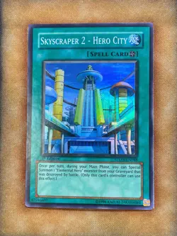 Yugioh Skyscraper 2 STON-EN048 Super Rare 1st Ed NM - Image 1