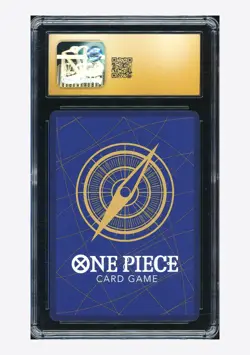 One Piece CGC 10 PRISTINE Shanks SR Promo 2025 OP09-004 2nd Anniversary Chinese - Image 2
