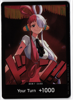 Uta DON!! Card (Foil) - One Piece EB03 Extra Booster: Heroines Edition - English - Image 1
