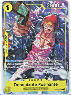 Donquixote Rosinante OP12-108 (Illustration Box Vol.6) One Piece - Image 1