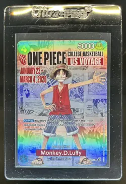 2026 One Piece Monkey D. Luffy College Basketball Promo #P-055 - Image 1
