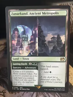Zanarkand Ancient Metropolis #293 Final Fantasy MTG Magic - Image 1