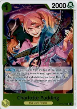 Pillars of Strength #OP03-112 Charlotte Pudding Rare - Image 1