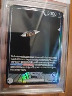 Imu PSA 10 Alternate Art Foil Leader OP13-079 Carrying on His Will PSA10 English - Image 5