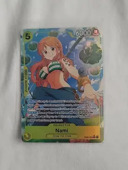 One Piece Nami SR Alt Art EB03-053 English NM Heroines - Image 1