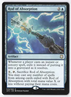 Rod of Absorption Normal R Commander: Adventures in the Forgotten Realms 19 NM - Image 1