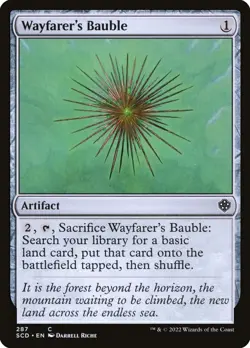 MTG Wayfarer's Bauble ** Starter Commander Decks ** English - Image 1