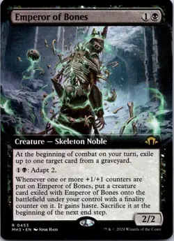 Emperor of Bones (Extended Art) R Modern Horizons 3 453 NM - Image 1