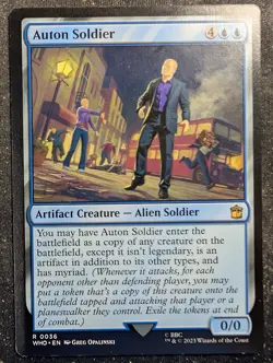 Auton Soldier - UB Doctor Who (MTG) - Image 1