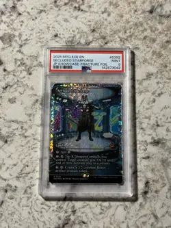 Secluded Starforge FRACTURE FOIL EOE 392 PSA 9 (MTG Edge of Eternities 2025) - Image 1