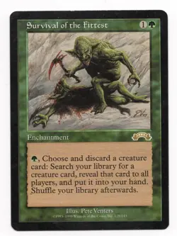 Survival of the Fittest - Exodus Edition - MTG Magic the Gathering CCG - Image 3