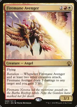 Firemane Avenger #89 (NM) - MTG - Ravnica Guild Kit Boros Magic: The Gathering - Image 1
