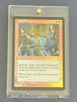 Magic The Gathering: MTG Urza's Destiny Flicker Rare FOIL NM+ #9 - Image 1