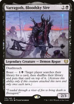MTG Varragoth, Bloodsky Sire ** Kaldheim ** English - Image 1